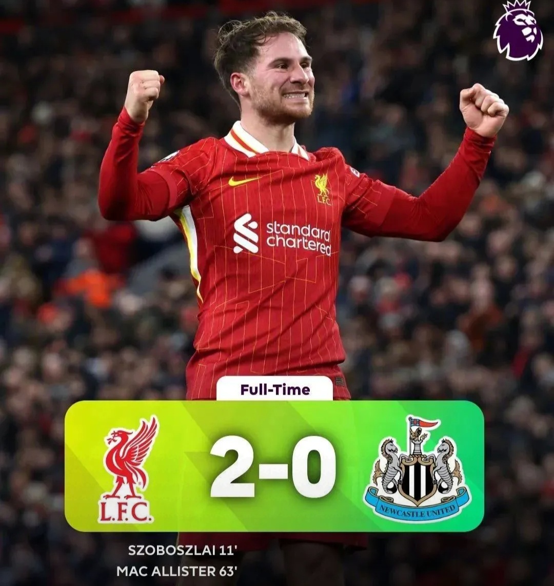 利物浦抢分成功，反超对手拔头筹