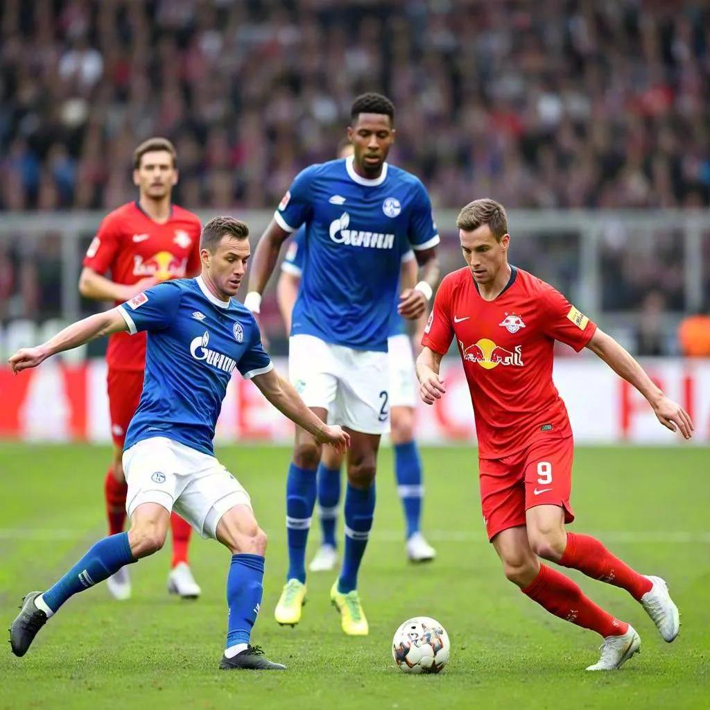 RB莱比锡客场逆转击败沙尔克,取得重要胜利的简单介绍 RB莱比锡客场逆转击败沙尔克,取得重要胜利的简单介绍