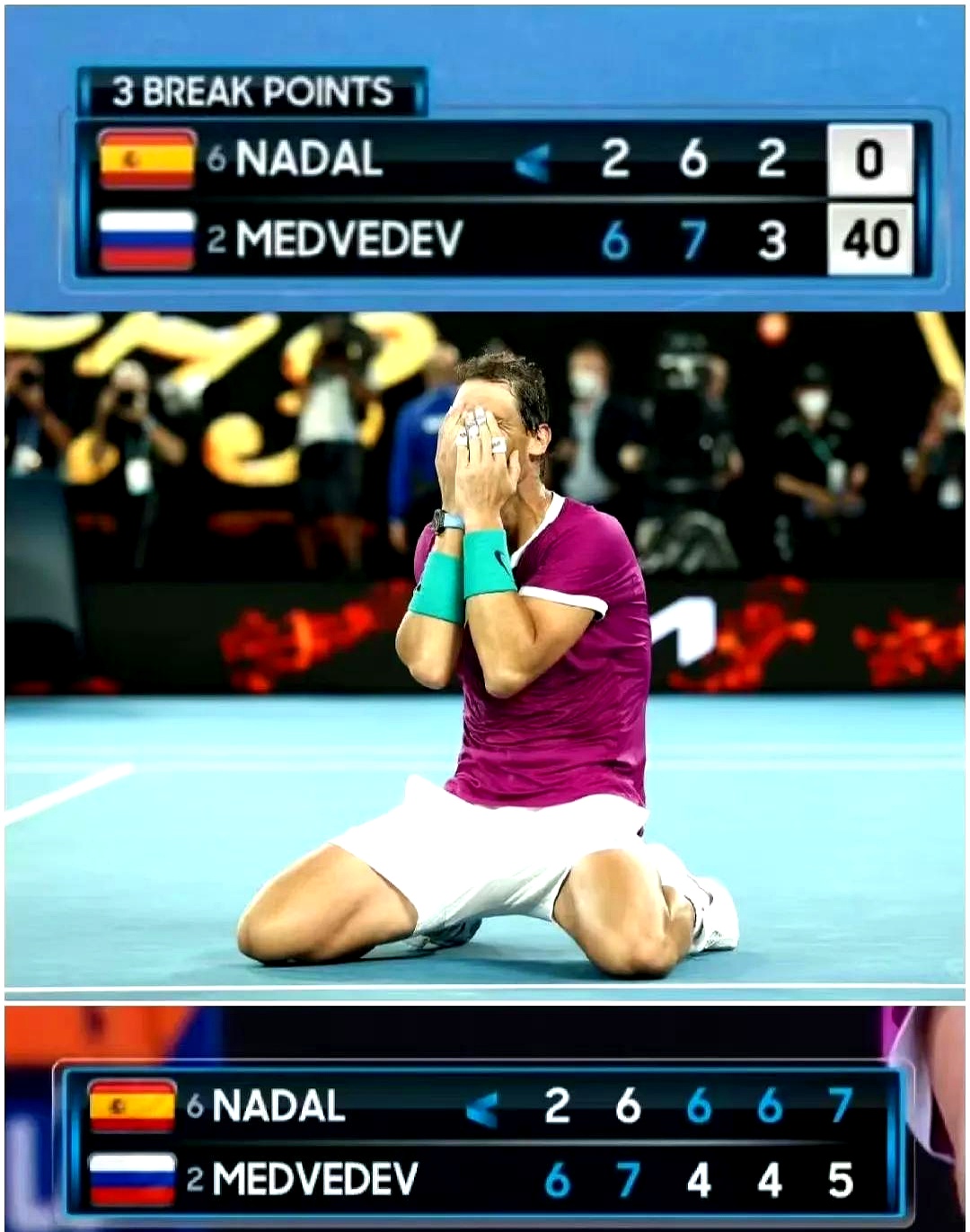 澳网完胜拉沃尔杯,纳达尔扛起全队 澳网完胜拉沃尔杯,纳达尔扛起全队